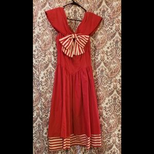 Vintage red dress